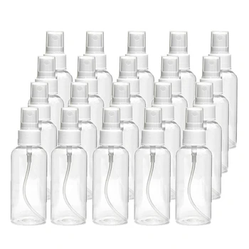 20 BUC 30 Ml(1Oz) de Plastic Clar Pulverizare Sticla,Transparent Călătorie Sticla,Portabile Reîncărcabile Spray Pulverizator Sticla de Călătorie,