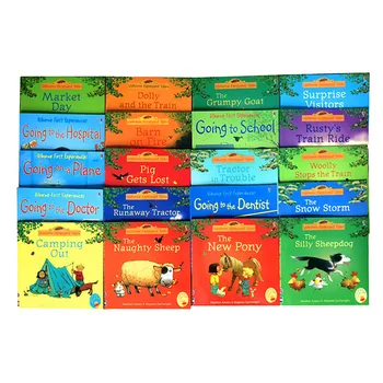 20 Cărți/Set Poveste Pentru Copii, Cărți Ilustrate Pentru Copii Baby Celebra Poveste Engleză Carte Pentru Copii Farmyard Tales Poveste Eary Educație