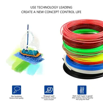 20 Role/Sac Pen 3D Printer Filament de Imprimare 3D Pen Material de Imprimare 5M 1,75 mm PLA 20 de Culori 3D Consumabile