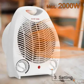 2000W Portabil Ventilator Electric Cameră de Încălzire Mini 3 Încălzire Setări de Încălzire a Aerului Pentru Casa Spațiu de Iarna mai Cald Fan
