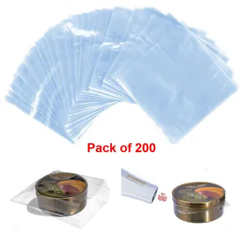 200pcs 6X6 POF Căldură Psihiatru Folie Pungi Impermeabile Pentru Săpunuri Bombe de Baie Și Meserii DIY Moale Transparent Folie de Film Cosmetice