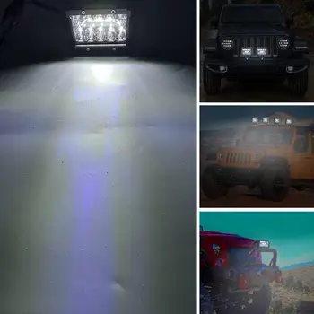 200W 4in Car LED Lumina de Lucru Bar Lampa pentru Offroad Barca Tractor Camion 4x4 SUV Ceață de Lumină 12V 24V Faruri pentru ATV-uri Led Bar