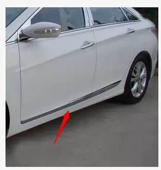 2010-2013 pentru Hyundai Sonata ABS Cromat corp muluri laterale ușă laterală decor 4BUC
