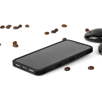 2018 cel mai Nou Anti-Șoc Caz pentru iPhone X Alcantara + Real Fibra de Carbon de Lux Premium Acoperi