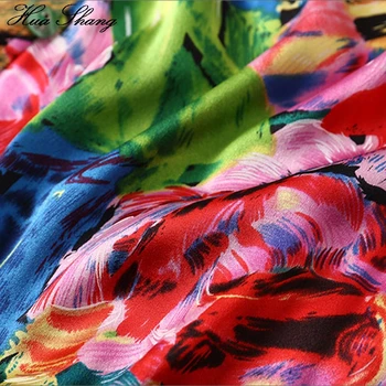 2018 Femei Vara Half Sleeve V Neck pentru Femei Bluza cu imprimeu Floral Colorat Neregulate Tricouri Lungi 3XL 4XL Femei, Plus Dimensiune Topuri