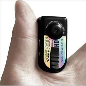 2018 Noi cel mai Mic Full HD 720P Mini DV Camera de DVR mini camera Video Noaptea Q5 aparat de fotografiat in miniatura infraroșu viziune de noapte camera trage