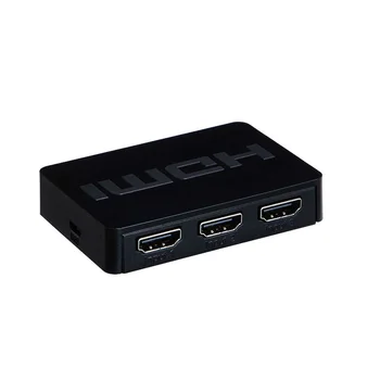 2018 Noul Mini HDMI Switcher 3-Port Hub Cutie Comutator Auto 3 In 1 Out Switcher 3D 1080p HD 1.4 Cu Controler de la Distanță