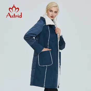 2019 Astrid noua jacheta de iarna pentru femei plus dimensiune jacheta parka solid haine din piele pentru femei haina de iarna SUNT-2082
