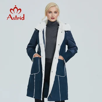 2019 Astrid noua jacheta de iarna pentru femei plus dimensiune jacheta parka solid haine din piele pentru femei haina de iarna SUNT-2082