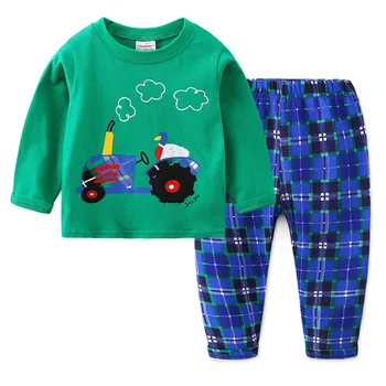 2019 Baieti Haine Copii Homewear Set de Pijama vetement enfant garcon conjunto infantil Copii cămașă de noapte koszula nocna pijamale