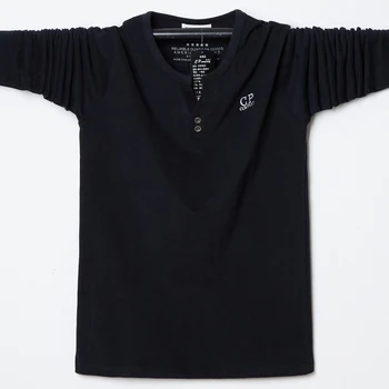 2019 Brand Tace & Shark bărbați t-shirt bumbac de înaltă calitate, O-Neck maneca lunga tricou om maieu Euro Marimea 5XL 6XL