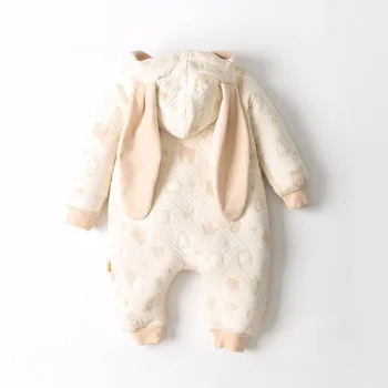 2019 bumbac Organic pentru bebelusi haine Copii romper pentru nou-născuți imbracaminte de Iarna pentru copii băiat fată salopetă de Desene animate haina salopeta copil