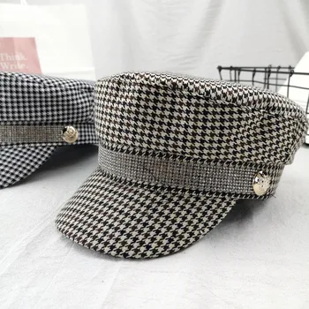 2019 Fabrica Vinde Direct Fastion Unisex Din Bumbac Pălărie Vânzător De Ziare Femeile În Aer Liber Cald Bereta Pălării De Bărbați De Iarnă Pălărie Capace En-Gros