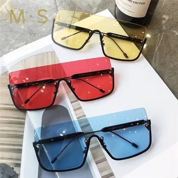 2019 Feminin de ochelari de Soare de Designer de Brand Supradimensionat Ochelari de Soare pentru Femei de Moda de Lux Decor Clasic Ochelari de bărbați ochelari de Soare UV400