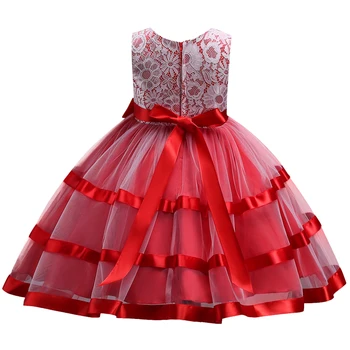 2019 Fete Rochie Fetita Printesa de Îmbrăcăminte pentru Ziua Tul Fete Petrecere Vestidos Costum pentru Vârsta 3 4 5 6 7 8 9 10 Ani Copii