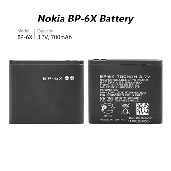 2019 Litiu cele mai Bune Celule de Înlocuire BP-6X BP 6X BP6X Reîncărcabilă Telefon, Acumulator Pentru Nokia 8800 8800S 8800 Sirocco N73I 8860