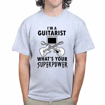 2019 mai Nou Moda Chitarist Super-Puteri 59 Les Paul American Standard Strat T-shirt, O-Neck Tricouri Hipster