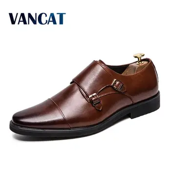 2019 Moda Formale Bărbați Pantofi De Înaltă Calitate, Respirabil Piele Oameni De Afaceri Pantof Rochie Pantofi Mocasini Pantofi Oxford De Dimensiuni Mari 38-48