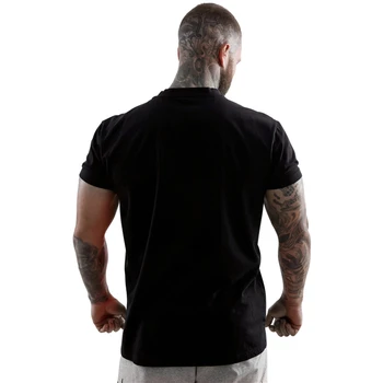 2019 Moda Nou Brand de îmbrăcăminte, Săli de sport Stramte t-shirt mens fitness t-shirt homme Săli de sport tricou Bărbați cu Mușchi de fitness topuri de Vara