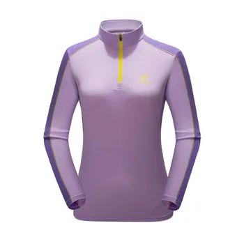 2019 Nou Alpinism tricou Femei Forța Elastică Maneca Lunga Alergare Ciclism Femei iute uscat T-shirt Respirabil Pescuit Tricou