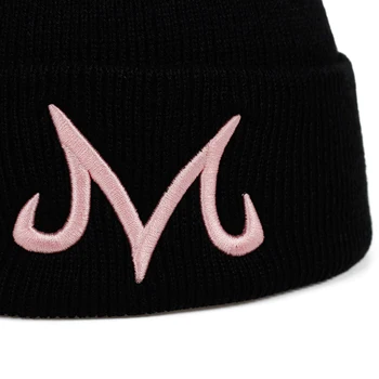 2019 nou Brand de Înaltă Calitate Majin Buu pălărie de iarnă de Bumbac Tricotate Palarie Pentru Barbati Femei Hip Hop Căciuli cap pălării Os Garros