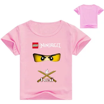 2019 nou stil 3d-imprimate desene animate bumbac pentru copii T-shirt, băieți moda uzura pentru copii, fete negru vesta copii tricou roz