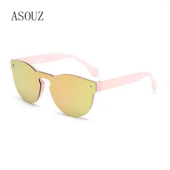 2019 noua moda doamnelor ochelari de soare retro clasic de brand design oval bărbați ochelari UV400 UV transparent cristal ochelari de soare