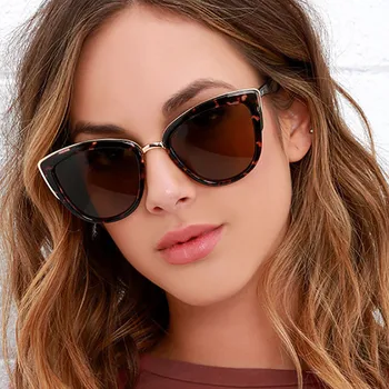 2019 Noua Moda Drăguț Sexy si Damele de Ochi de Pisica ochelari de Soare pentru Femei Brand Designer Clar Ochelari Ochelari de Soare pentru Femei UV400