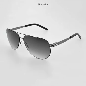 2019 noua moda ochelari de soare retro oțel inoxidabil Germania, original TAG-ul de brand de ochelari de soare pentru barbati cu Originalul caz oculos UV400