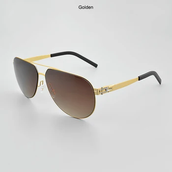 2019 noua moda ochelari de soare retro oțel inoxidabil Germania, original TAG-ul de brand de ochelari de soare pentru barbati cu Originalul caz oculos UV400