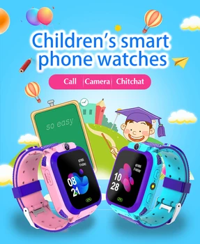 2019 Nu rezistent la apa Q12 Ceas Inteligent Multifuncțional pentru Copii Ceas Digital Baby Ceas Telefon Pentru IOS Android Jucărie pentru Copii Cadouri