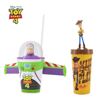 2019 Toy Story 4 Buzz Lightyear Desene Animate Pentru Copii Cupa Jucării Originale Toy Story 4 Woody, Buzz Lightyear Figura Model De Copii Cadou De Crăciun
