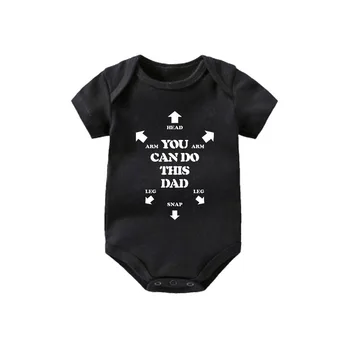 2019 Ysculbutol Nou Design de moda, puteți face acest tata baby body personalizat baietel haine de fata
