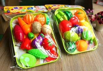 2019Pretend Juca Alimentare din Plastic de Jucărie Tăiere de Fructe produse Alimentare de Legume Pretind Joaca copii Pentru Copii
