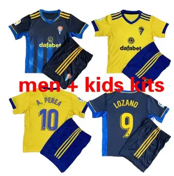 2020 2021 adulți Cadiz tricou de fotbal pentru Bărbați și copii kituri CF 20 21 LOZANO ALEX Bodiger Juan Cala CAMISETA Tricouri Casual Tricou