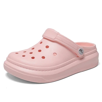 2020 9 Culori Femei Sandale Unisex În Aer Liber Cuplu Gaura Pantofi De Lumină Rece Flip Flop Frumoase Femei Pantofi Sandale Cu Platforma