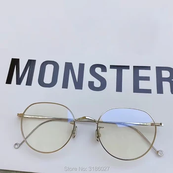 2020 Blând brand rama de ochelari barbati retro rotund Ochelari de vedere coreean Miopie Optice ochelari femei ochelari de citit