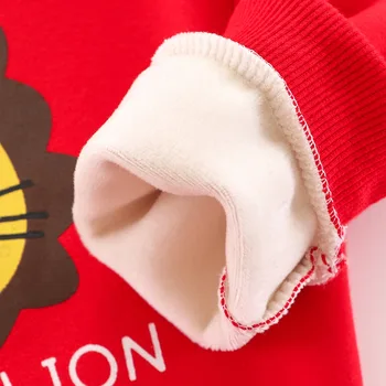 2020 Brand Copii Tricou Copil Mic Copil Fata De Lână Hanorace Pulovere Calde Băiat Toamna Iarna Iepure De Desene Animate De Îmbrăcăminte
