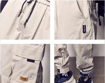 2020 Buzunare Cargo Pantaloni Pentru Bărbați De Culoare Mozaic Casual Jogger Moda Tactice Pantaloni Valul Harajuku Streetwear