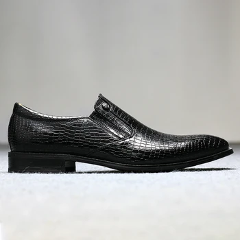2020 Bărbați Formale pantofi WOOTTEN Brand subliniat toe de afaceri clasic blând om pantofi Rochie #KD6263C1