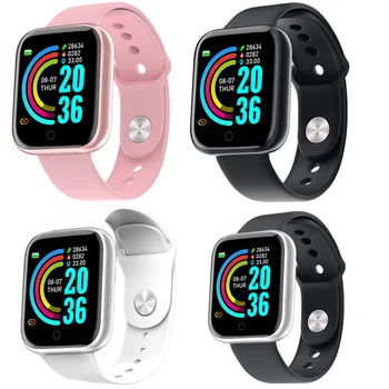 2020 Ceas Inteligent Bărbați Femei Tensiunii Arteriale Smartwatch Ceas rezistent la apa de Ritm Cardiac Tracker Sport Ceas de Ceas Inteligent Pentru Android IOS