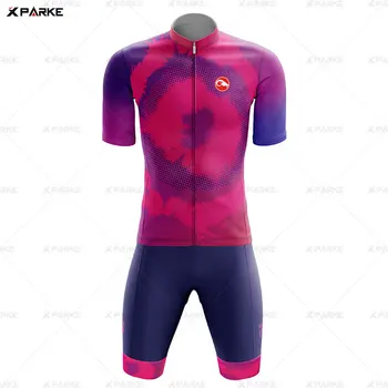 2020 Ciclism culori multiple Barbati cu maneci Scurte Jersey Ciclism îmbrăcăminte 9D bicicleta salopete pantaloni scurți iute uscat jersey set Ropa Ciclismo
