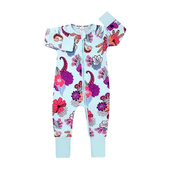 2020 Copil Nou-Născut De Primăvară/Toamnă Bumbac Îmbrăcăminte Copil Grils Crăciun Romper Băieți Animal Florale, Costume De Pijama Roupa