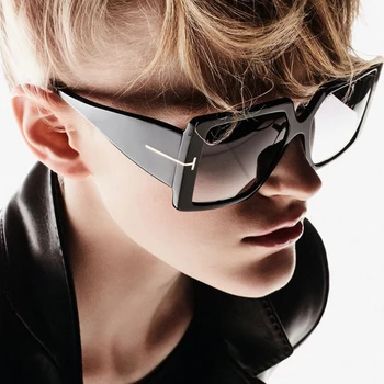 2020 de Moda de Lux de Designer de Brand Supradimensionate Piff ochelari de Soare Vintage Scut Femei Ochelari de Soare lunette de soleil femme UV400