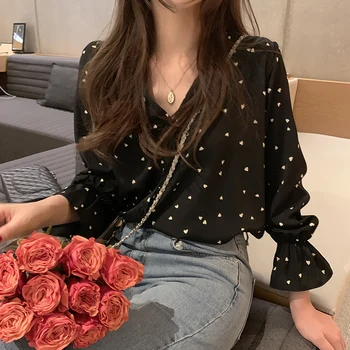 2020 de sex Feminin coreeană Harajuku Drăguț Vintage Chic Pierde Dragostea Tricou Femei Tricouri Ulzzang Japoneze Kawaii Haine Vintage Pentru Femei