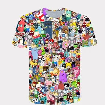 2020 de Vară pentru Copii 3D T-shirt Băieți Fete Colorate de Gheață Și Foc Galaxy Spațiu Harajuku Style T shirt pentru Copii Tricou Haine Topuri