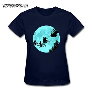 2020 Femei Negru Războaie Camiseta TV Celebru Star de Moda T-Shirt Lucruri ciudate Luna Tricou Vintage Design Amuzant Tricou Femme