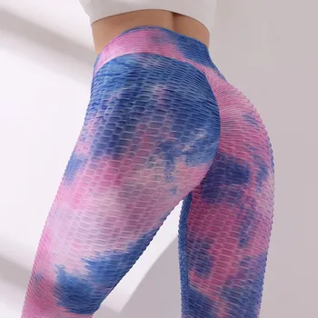 2020 Femei Yoga Pantaloni de Antrenament Push-up joga jambiere Elastice de Formare Femei Jambiere Slăbire Scrunch Exercițiu de Funcționare Sport Pantaloni