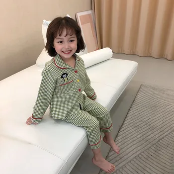 2020 Fete Baieti Toamna Cu Maneci Lungi Costum De Dormit Pentru Copii Copii Copii Pijamale