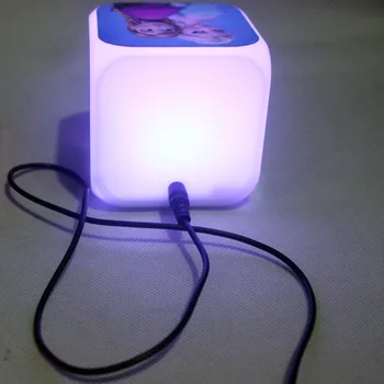 2020 Fortnite LED-uri Stralucitoare de Alarmă pentru Copii Decorare Dormitor Copii Digitale Stralucitoare Ceas cu Alarma pentru Birou Decor Ceas Electronic